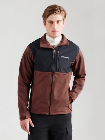 COLUMBIA Outdoorjas 'Ascender' in Bruin: voorkant
