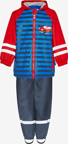 raudona PLAYSHOES Funkcinis kostiumas 'Rennwagen': priekis