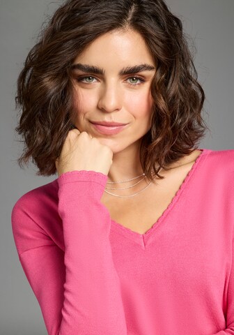 LAURA SCOTT Pullover in Pink