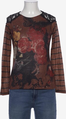 Desigual Sweater & Cardigan in XS in Brown: front