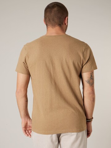 T-Shirt 'Ternan' Deeluxe en marron