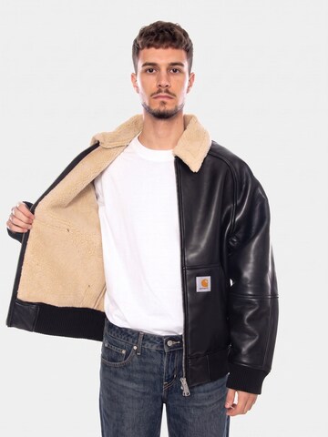 Carhartt WIP Overgangsjakke 'SHEPTON JACKET BLACK / NATURAL' i beige