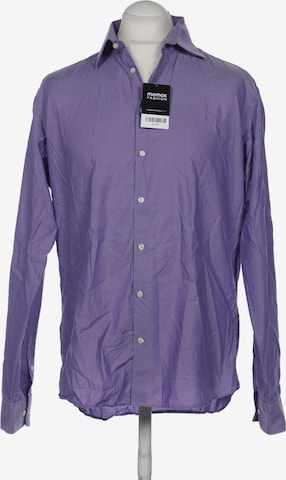 JAKE*S Button Up Shirt in L in Purple: front