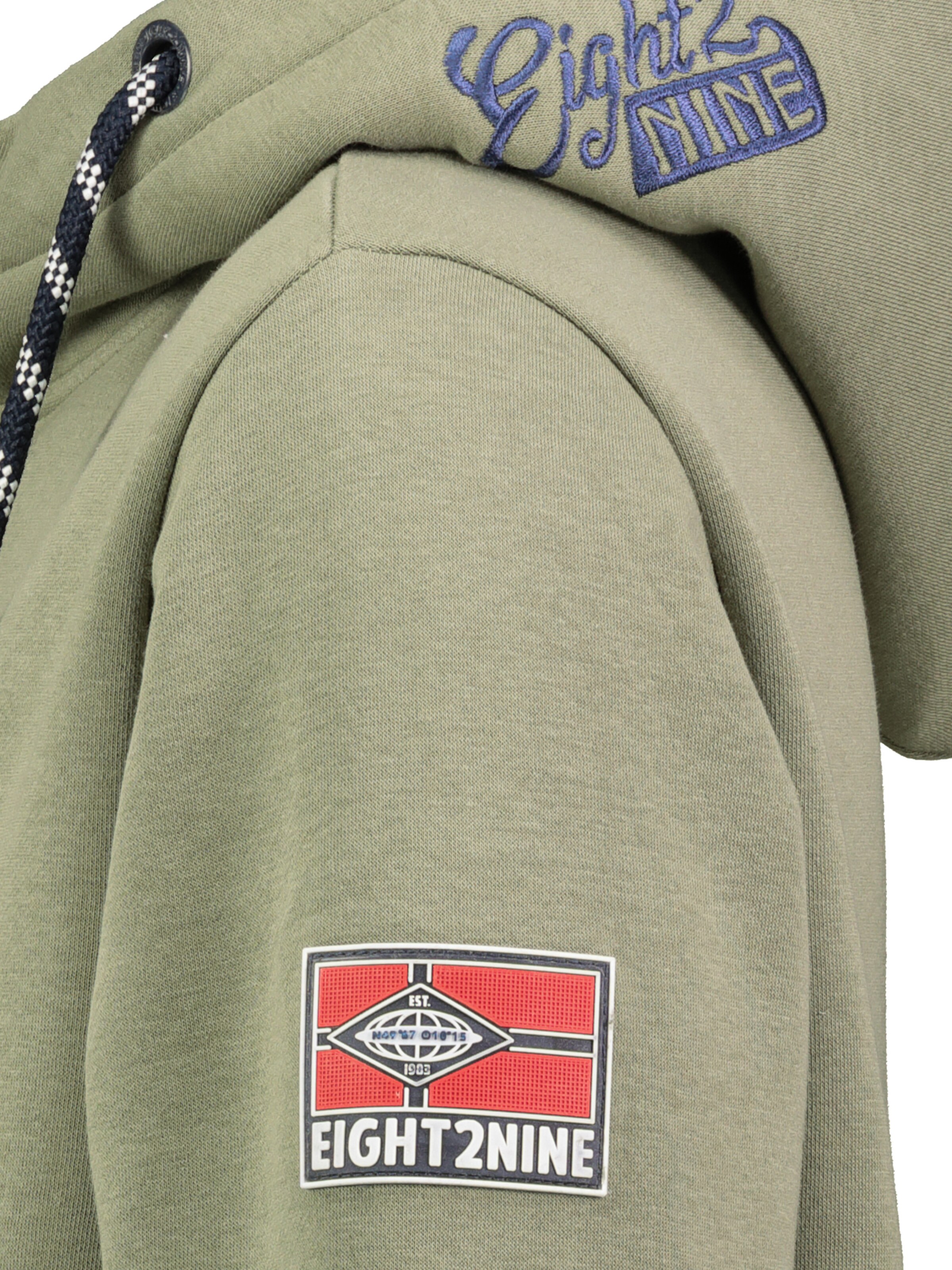 Eight2Nine Sweatvest in Groen