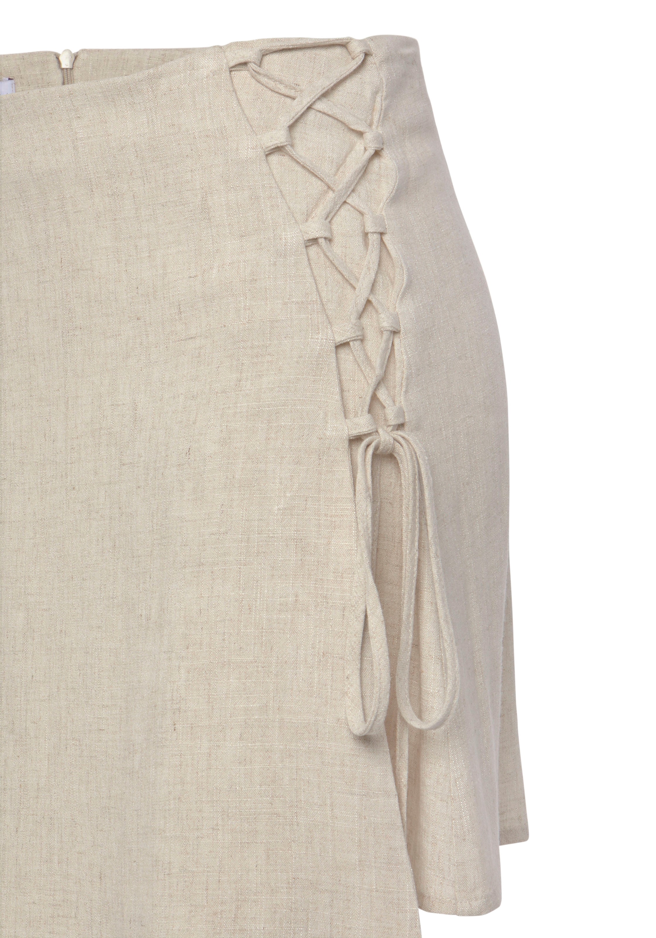 LASCANA Sukňa - Béžová