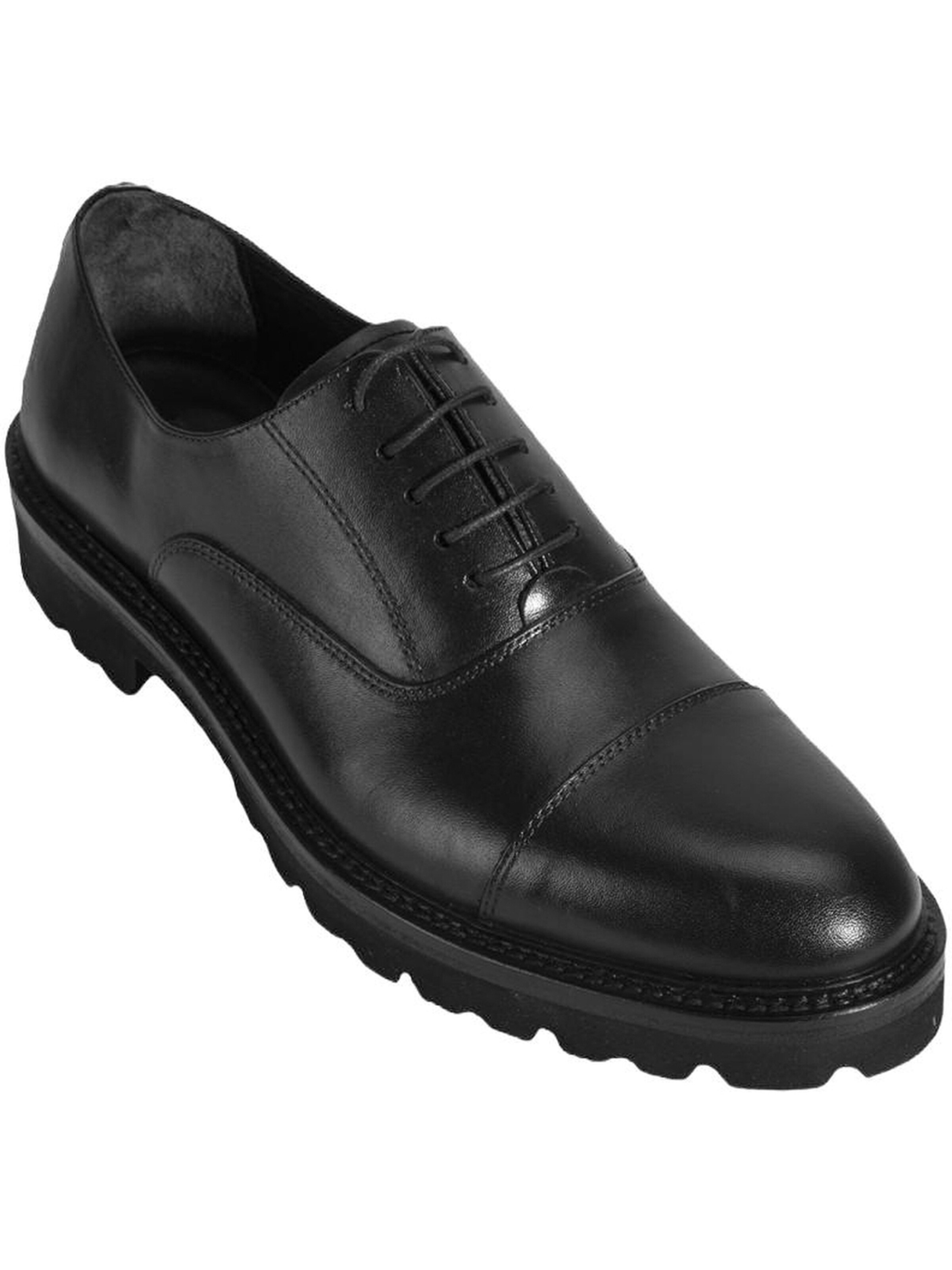Desa Schnürschuh‌‌‌‌‌‌‌‌ in Schwarz: Vorderseite