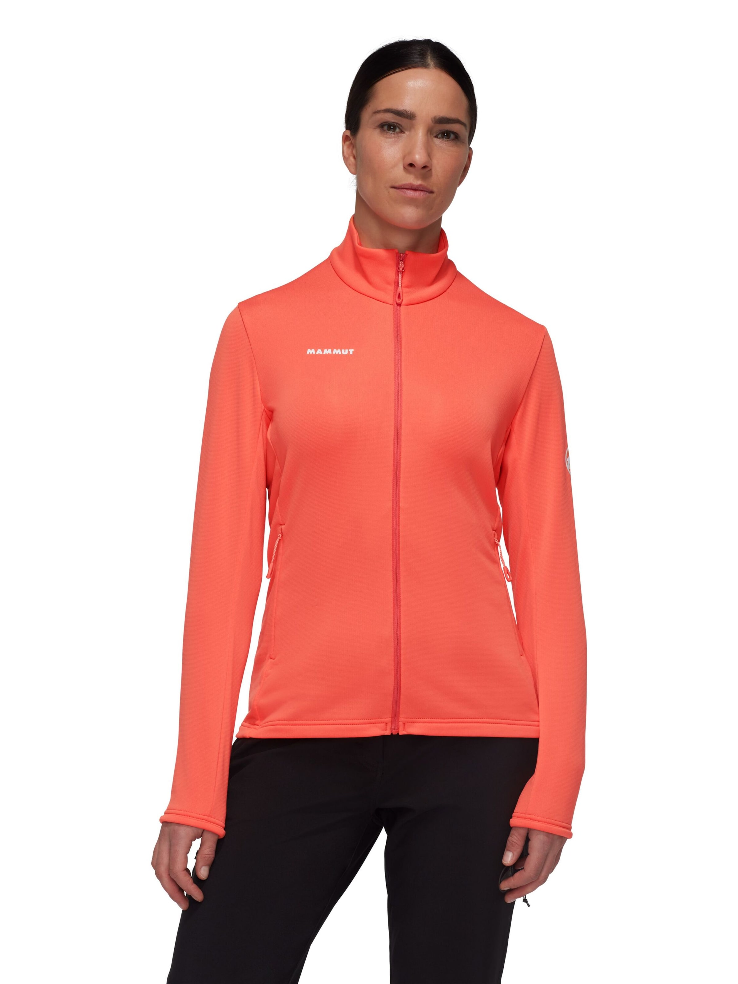 MAMMUT Funktionsfleecejacke ‘Aconcagua Light’ in Orange: Vorderseite