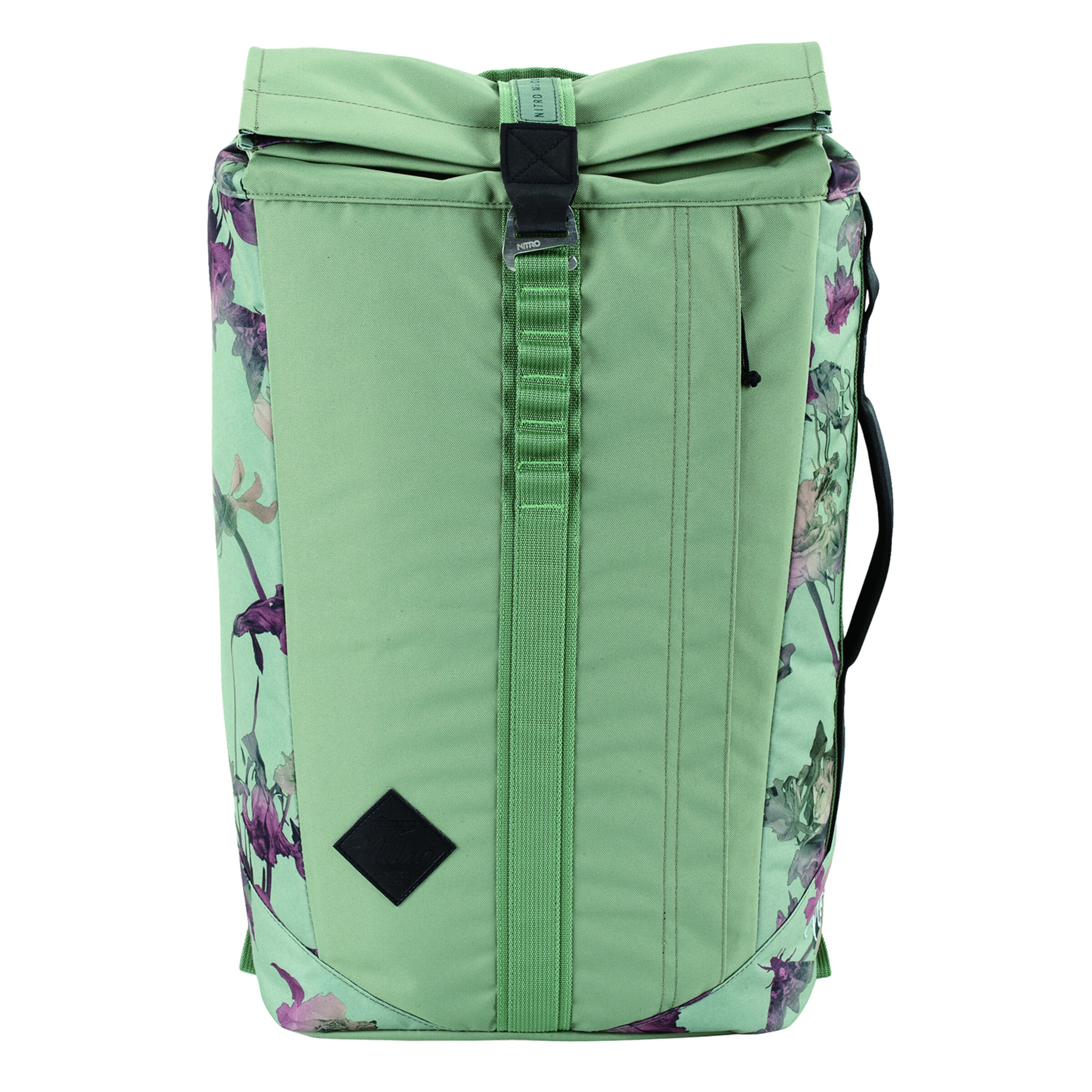 NitroBags Backpack 'Scrambler' in Green: front