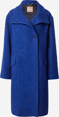 BOSS Between-Seasons Coat 'Coppede' in Blue: front