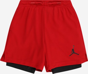 Jordan - Calças de desporto em vermelho: frente