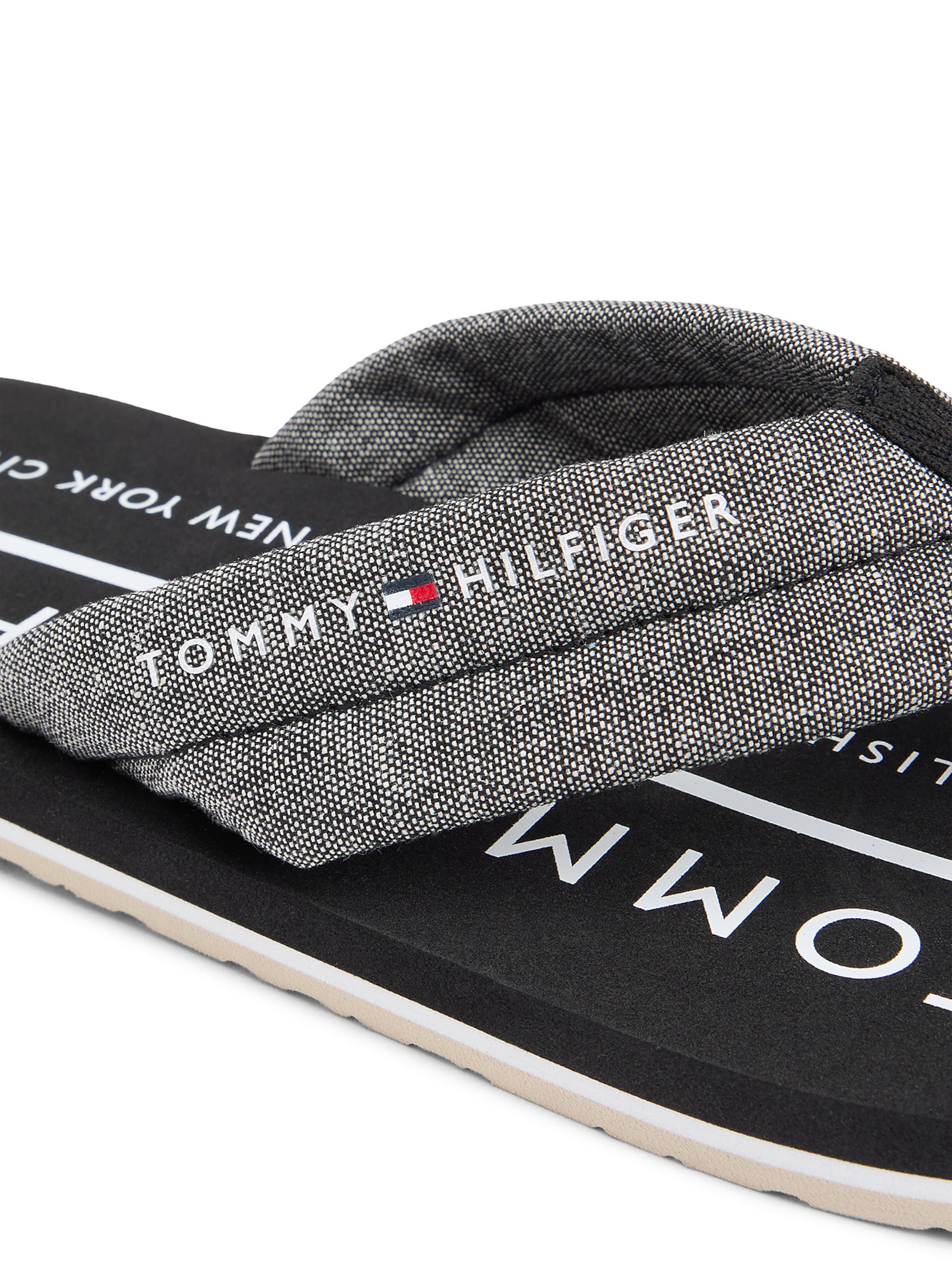 TOMMY HILFIGER Teenslippers in Grijs
