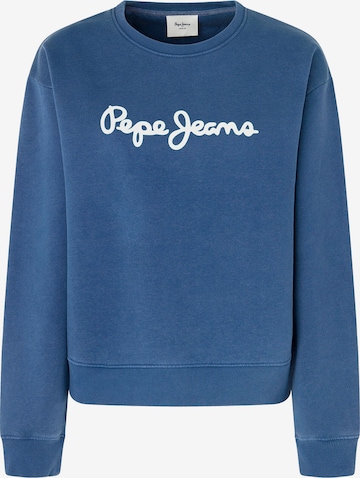 Sweat-shirt 'LANA' Pepe Jeans en bleu : devant