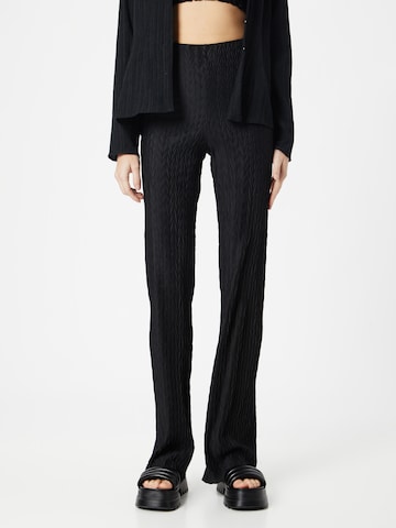 Coupe slim Pantalon Dorothy Perkins en noir : devant