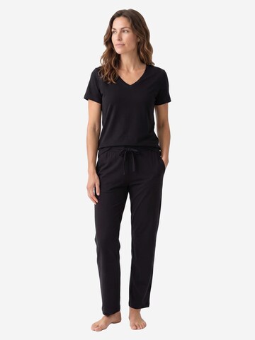 SCHIESSER Pyjama 'Mix & Relax'‌‌‌‌‌‌‌‌ in Schwarz
