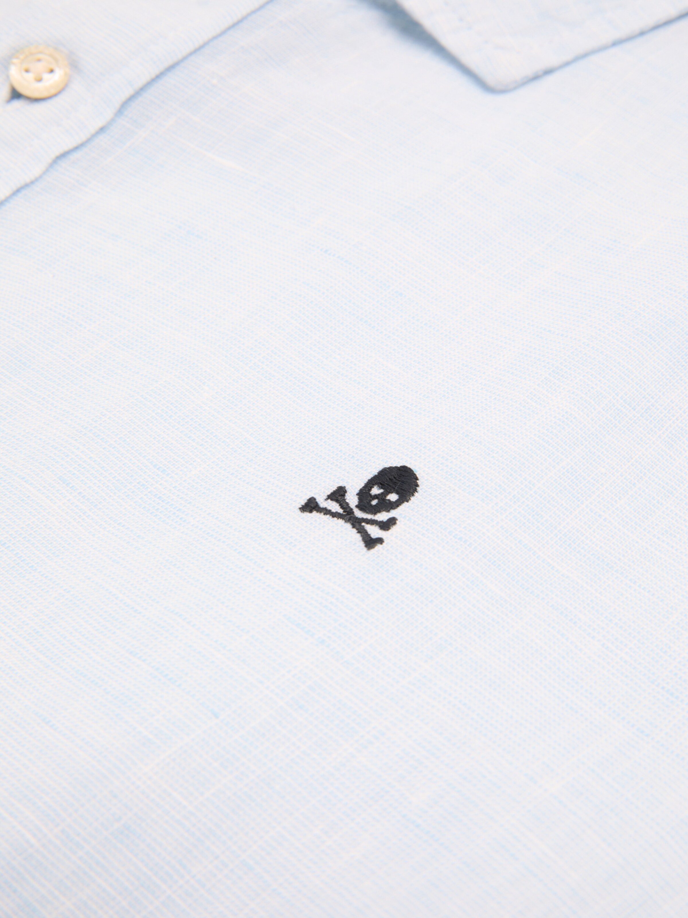 Coupe slim Chemise ' ' Scalpers en bleu