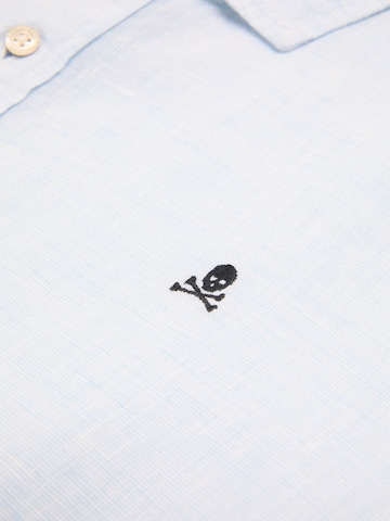 Coupe slim Chemise ' ' Scalpers en bleu