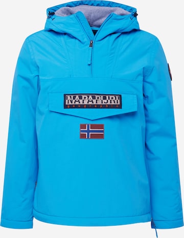 NAPAPIJRI Between-season jacket 'RAINFOREST' in Blue: front