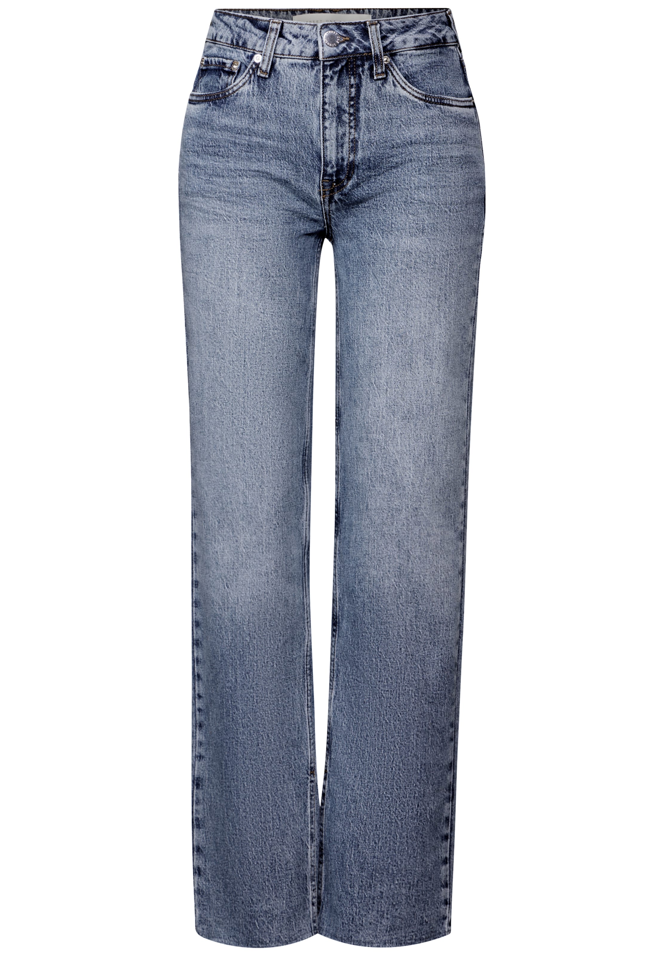 Street One Studio Regular Jeans in Blue: front