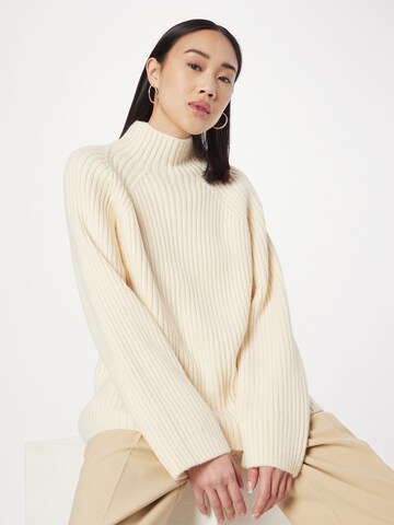 Pull-over 'Felicia' Gina Tricot en beige : devant