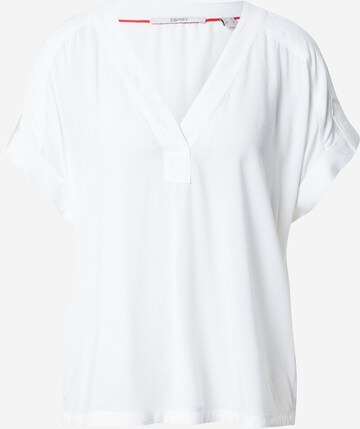 ESPRIT Bluse i hvid: forside