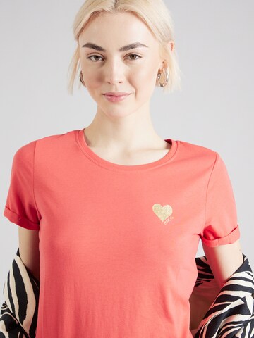 ONLY T-Shirt 'ONLKITA' in Rot