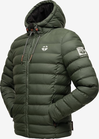 Veste d’hiver 'Zaharoo' STONE HARBOUR en vert