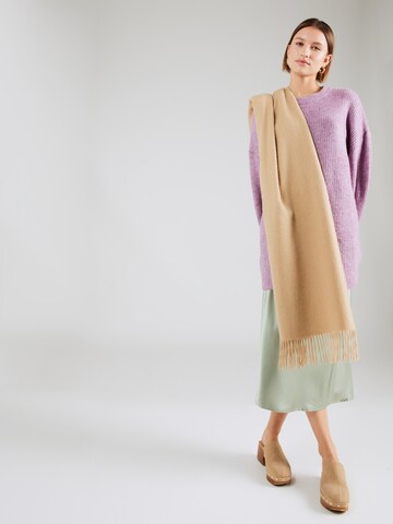 ABOUT YOU Oversized Sweater 'Mina' in Purple