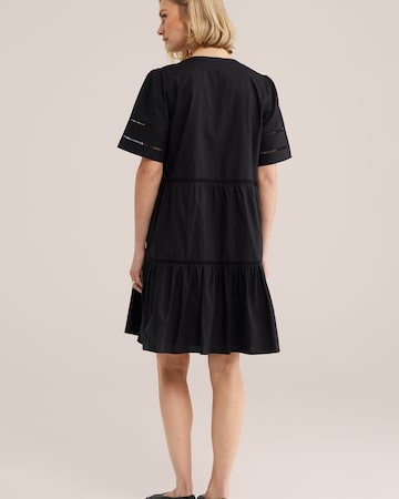 WE Fashion Kjole i sort