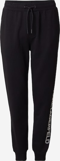 Karl Lagerfeld Housut värissä musta / valkoinen, Tuotenäkymä