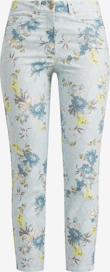 Recover Pants Hose in himmelblau / hellblau / gelb / khaki / offwhite, Produktansicht