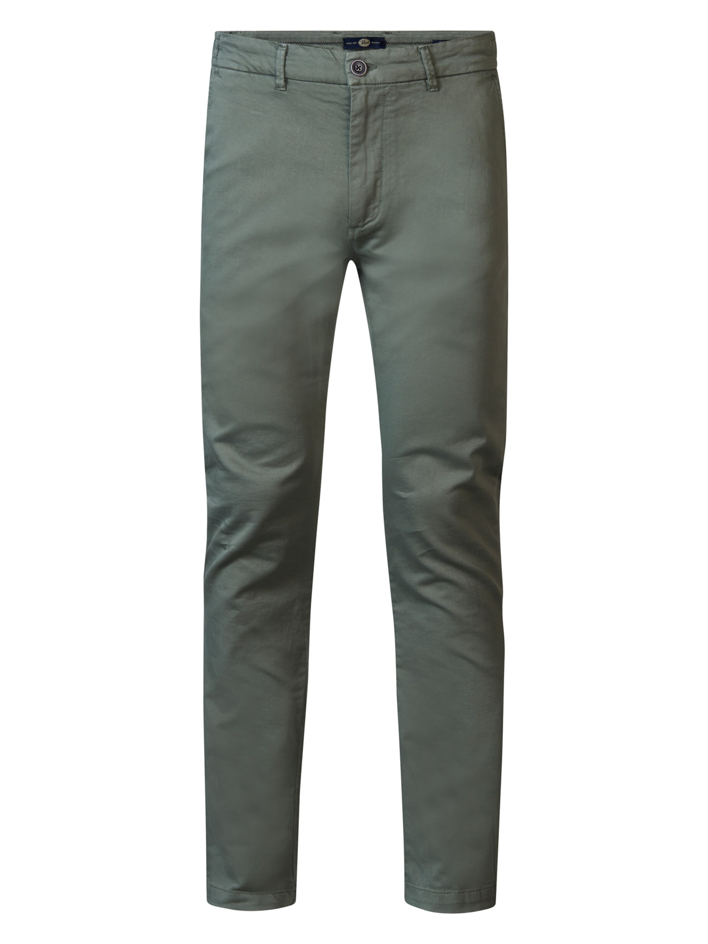 Petrol Industries Regular Chinohousut 'Joseph' värissä vihreä: etupuoli