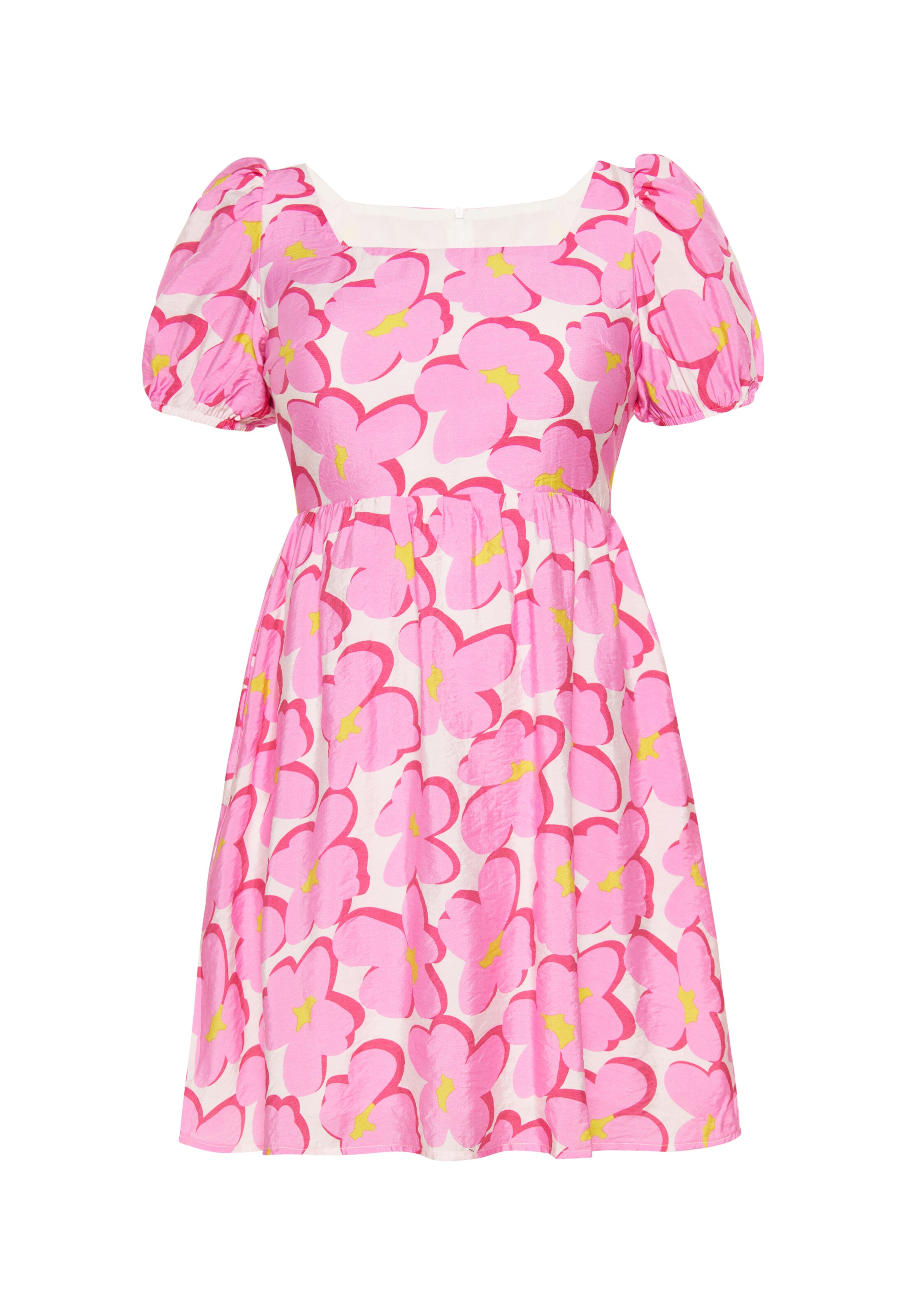 FELIPA Kleit 'Fashion Look' kollane / roosa / roosa / valge, Tootevaade