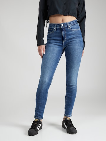 Calvin Klein Jeans Skinny Farmer - kék: elől