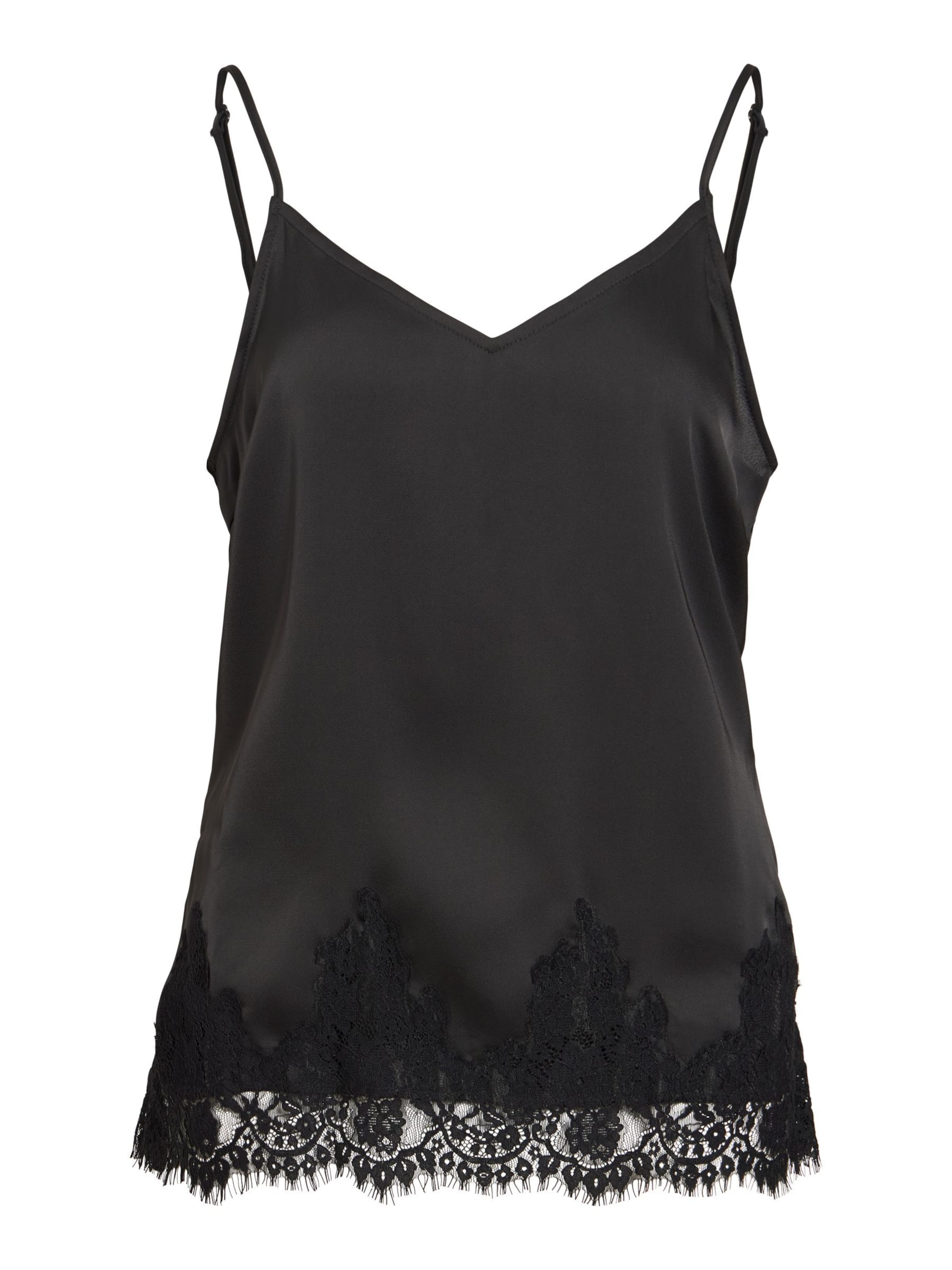 VILA - Top en negro: frente