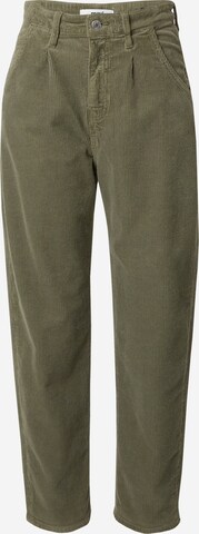 regular Pantaloni con pieghe 'LAURA' di Mavi in verde: frontale