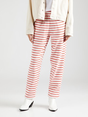 PIECES Loose fit Pants 'PCCHILLI' in White: front