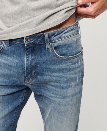 Superdry Slimfit Jeans 'Vintage' in Blauw