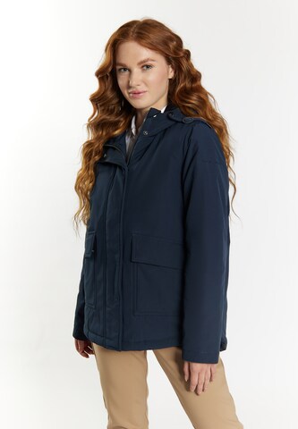 DreiMaster Klassik Winter jacket 'Arctic' in Blue: front