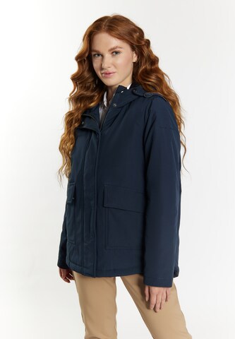 DreiMaster Klassik Winter Jacket 'Arctic' in Blue: front