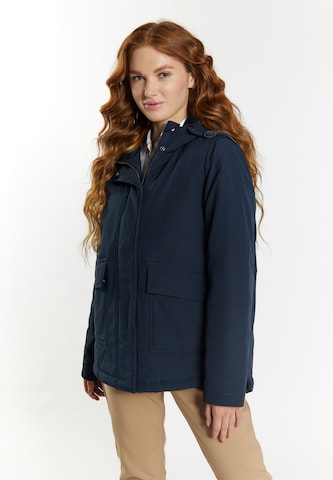 DreiMaster Klassik Winter Jacket 'Arctic' in Blue: front