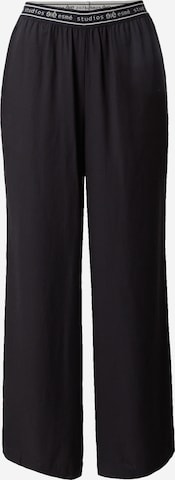 Esmé Studios Loose fit Pants 'Celeste' in Black: front