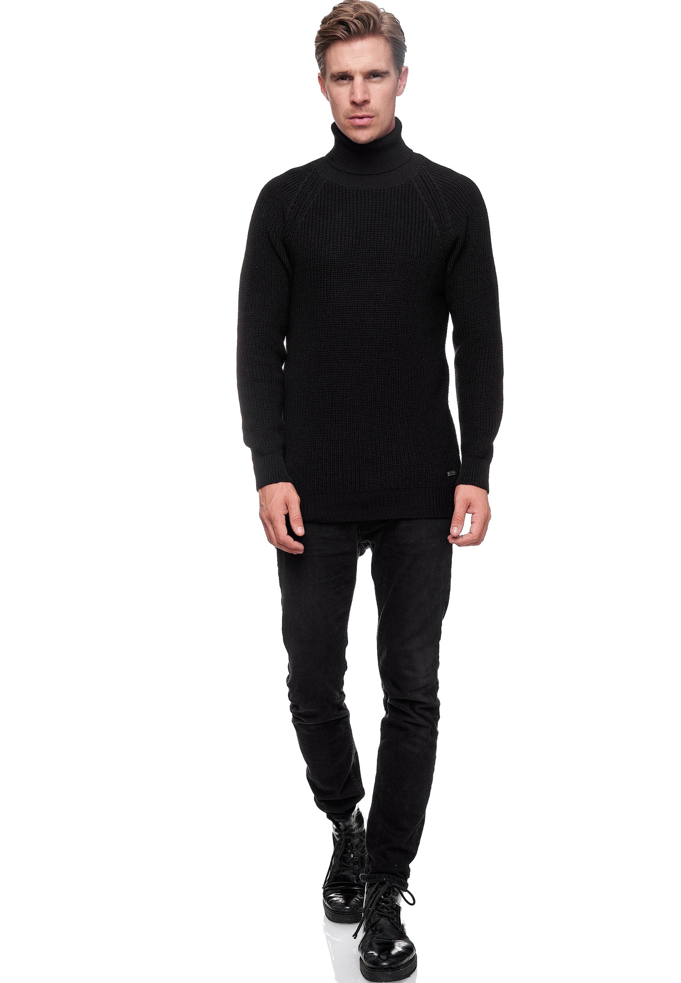 Rusty Neal Pullover in Schwarz