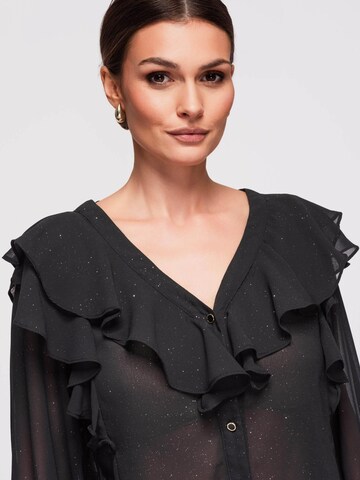 Chemisier Ombre en noir