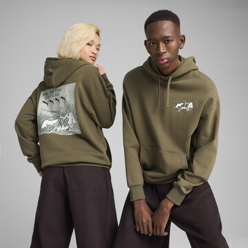PUMA Sweatshirt 'FUTURE' in Groen