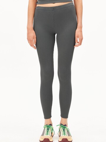 ARMEDANGELS Slim fit Leggings in Grey: front