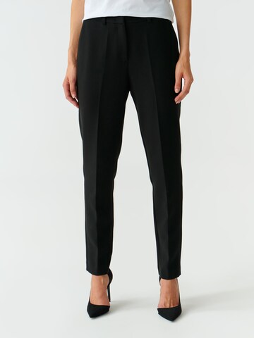 Regular Pantalon TATUUM en noir : devant