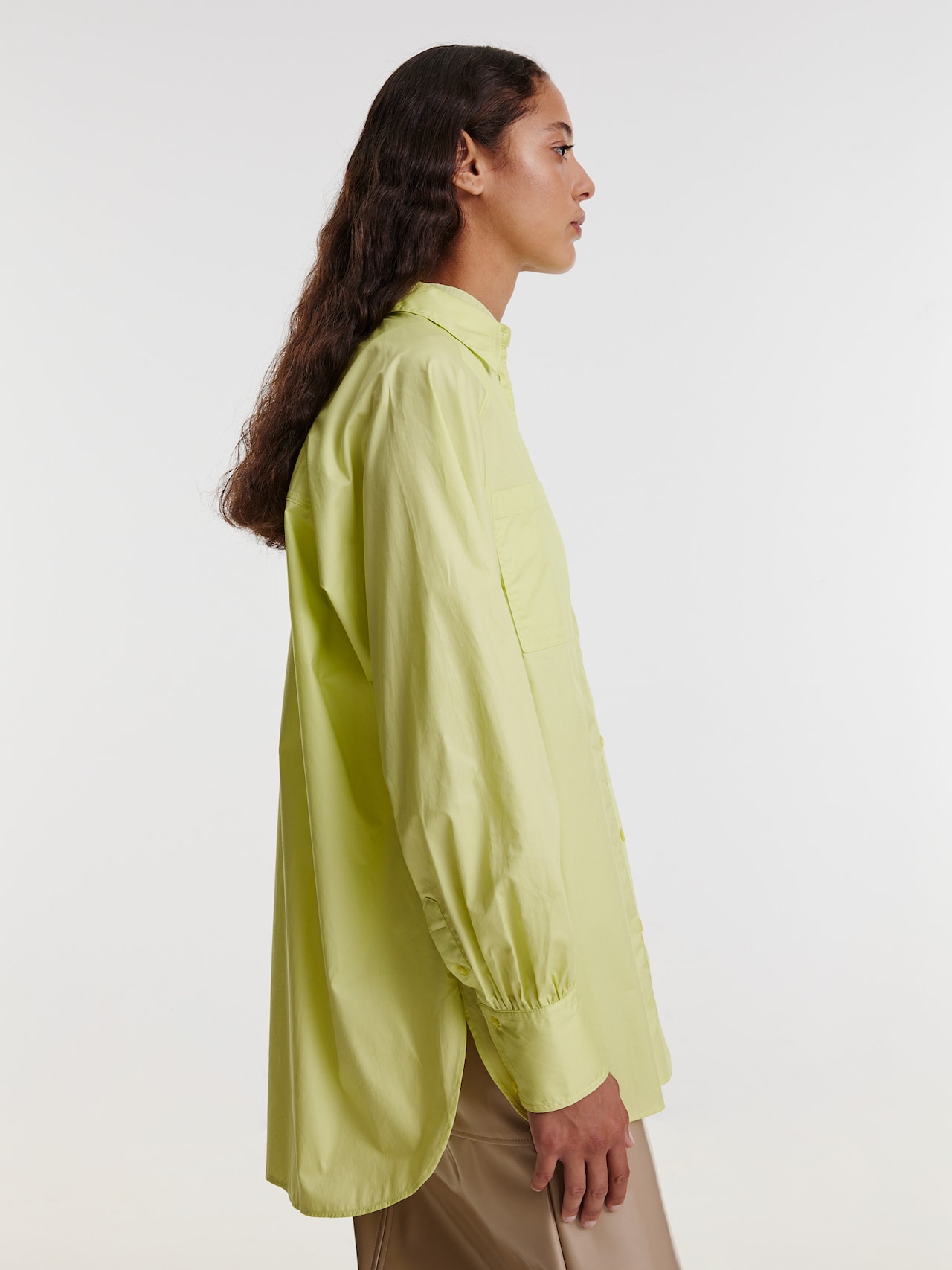 EDITED Camicia da donna 'GIANNI' verde