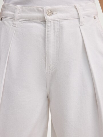 JOOP! Wide Leg Jeans 'Enrica' in Weiß