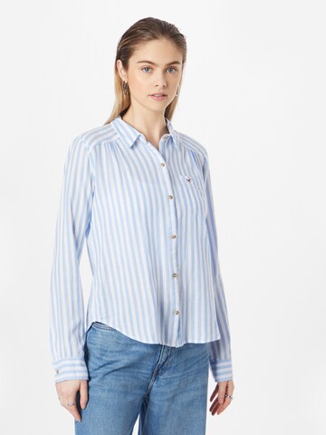 HOLLISTER Blouse in Blue: front