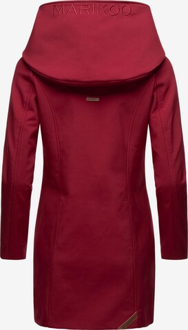 MARIKOO Raincoat 'Mayleen' in Red